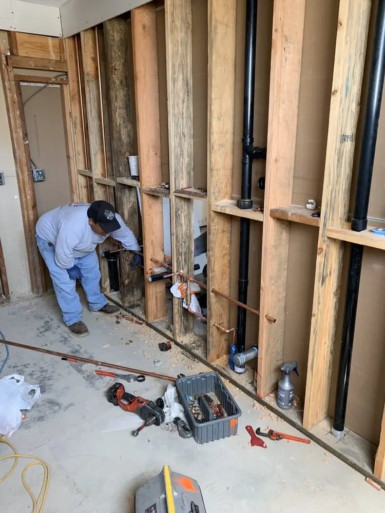 Commercial rough-in plumbing for Commercial Plumbing in Corte Madera